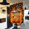 Halloween Witchy Black Cat Flag, Halloween Flag, Halloween Garden Flags, Halloween House Flags
