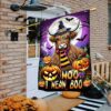 Highland Cow Halloween Flag, Halloween Flag, Halloween Garden Flags, Halloween House Flags Highland Cow Halloween Flag, Halloween Flag, Halloween Garden Flags, Halloween House Flags