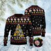 Giraffe Christmas Tree Ugly Christmas Sweater, Xmas Tree Sweater, Christmas Sweater