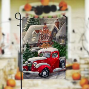 Holly Jolly Christmas Garden FlagXmas, Garden Flags,&hellip;