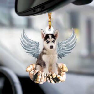 Husky Angel Dog Memorial Ornament, Christmas Ornament,&hellip;