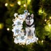 Husky Don’t Be A Grinch Christmas Ornament, Christmas Ornament, Dog Ornament, Xmas Dog Ornaments