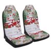 Horses Winter Snow Christmas Seat Cover Cars, Christmas Car Seat Cover, Car Seat Cover