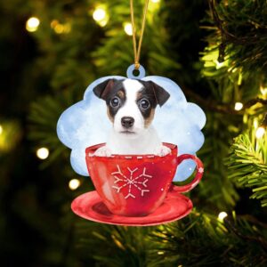 Jack Russell Terrier On The Cup Christmas&hellip;