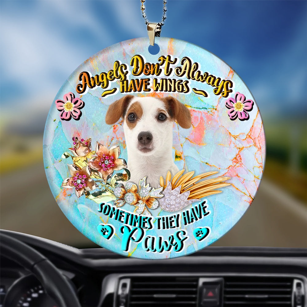 Jack Russell Terrier Sometimes They Have Paws Ornament, Christmas Ornament, Dog Ornament, Xmas Dog Ornaments Jack Russell Terrier Sometimes They Have Paws Ornament, Christmas Ornament, Dog Ornament, Xmas Dog Ornaments