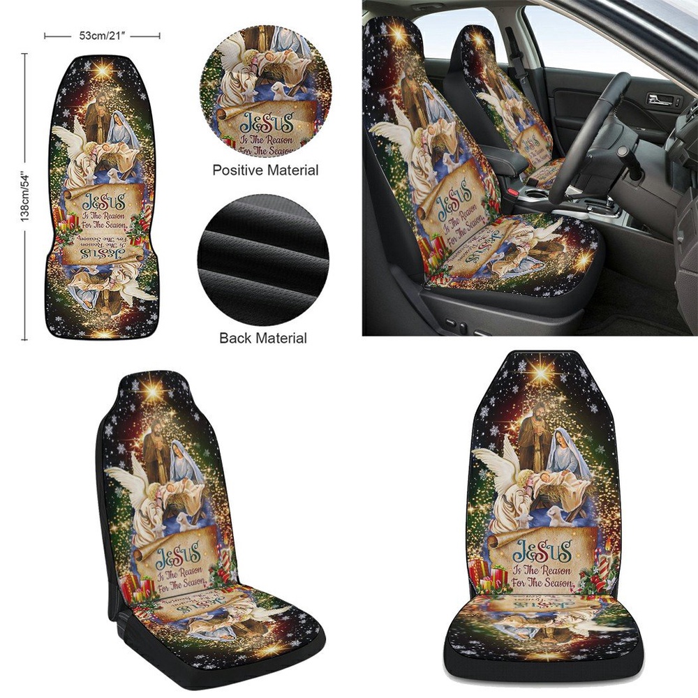 Jesus Christmas Seat Cover Cars, Christmas Car Seat Cover, Car Seat Cover