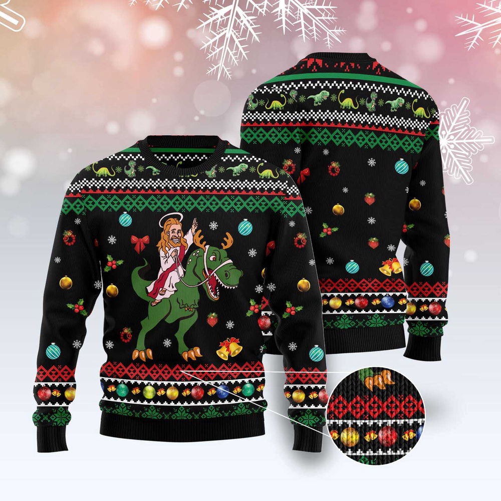 Jesus Christmas Ugly Christmas Sweater, Christmas Sweater, Ugly Sweater, Funny Xmas Sweaters