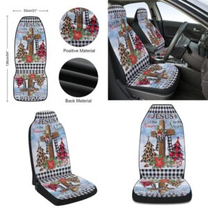 Jesus Is The Reason For The Season Religious Cross Christmas Seat Cover Cars Christmas Car Seat Cover Car Seat Cover 2 ebuhwh.jpg