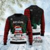 Just A Guy Who Loves Christmas And Chickens Ugly Christmas Sweater, Christmas Sweater, Ugly Sweater, Funny Xmas Sweaters