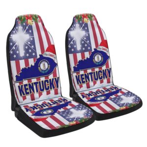 Kentucky God Bless Christmas Seat Cover Cars,&hellip;