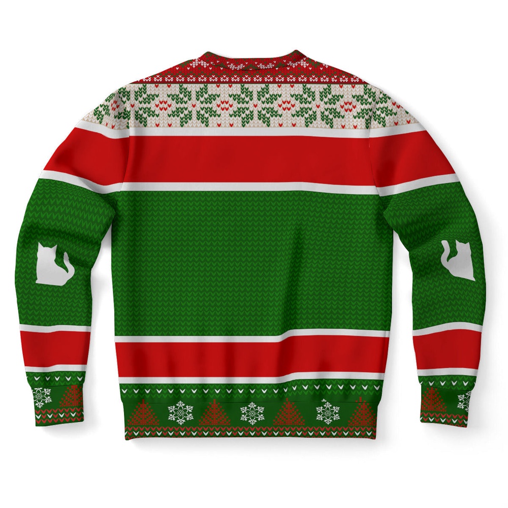 Kitten Ugly Christmas Sweater, Christmas Sweater, Ugly Sweater, Funny Xmas Sweaters