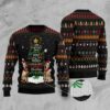 Labrador Retriever Fire Ugly Christmas Sweater, Dog Ugly Christmas Sweater, Ugly Dog Sweaters