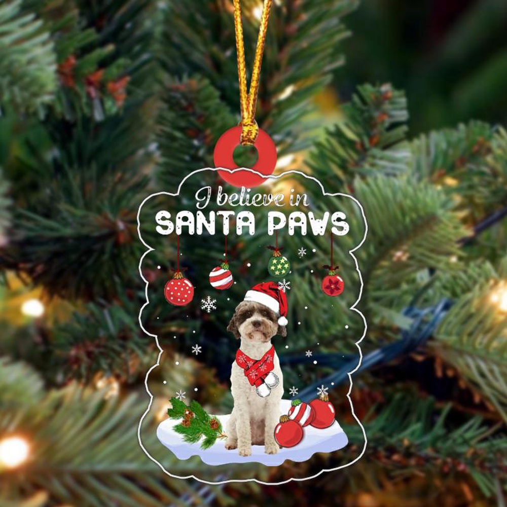 Lagotto-Romagnolo Christmas Ornament, Christmas Ornament, Dog Ornament, Xmas Dog Ornaments