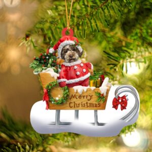 Lagotto Romagnolo Merry Christmas Ornament, Christmas Ornament,&hellip;