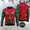 Leopard Pattern Ugly Christmas Sweater, Christmas Sweater, Ugly Sweater, Funny Xmas Sweaters