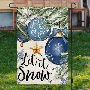 Let It Show Blue Bauble Plant Christmas&hellip;