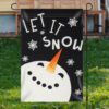Let It Snow Lovely Snowman Christmas Garden FlagXmas, Garden Flags, Outdoor Xmas Flags, Christmas Flag Outdoor Let It Snow Lovely Snowman Christmas Garden FlagXmas, Garden Flags, Outdoor Xmas Flags, Christmas Flag Outdoor