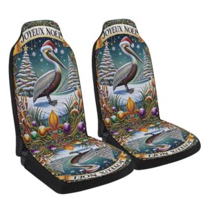 Louisiana Christmas Cajun Joyeux Noel Seat Cover&hellip;