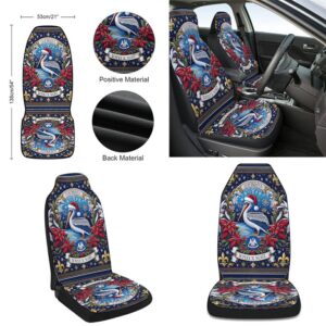 Louisiana Joyeux Noyl Pelican Feliz Navidad Christmas Seat Cover Cars Christmas Car Seat Cover Car Seat Cover 2 x9rj09.jpg