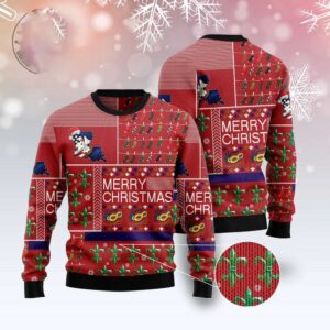Louisiana Merry Christmas Ugly Christmas Sweater, Christmas&hellip;