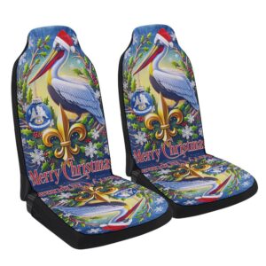 Louisiana Pelican Christmas Seat Cover Cars, Christmas&hellip;