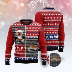 Lovely Chihuahua Ugly Christmas Sweater, Dog Ugly&hellip;