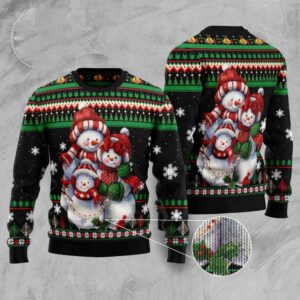 Lovely Snowman Ugly Christmas Sweater, Christmas Sweater,&hellip;