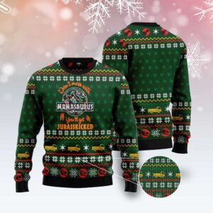 Mamasaurus Ugly Christmas Sweater, Christmas Sweater, Ugly&hellip;