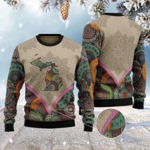 Mandala Michigan Home Ugly Christmas Sweater, Christmas&hellip;