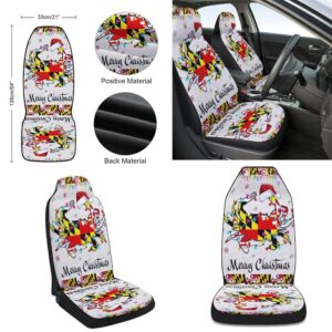 Maryland Crab Christmas Seat Cover Cars Christmas Car Seat Cover Car Seat Cover 2 burtde.jpg
