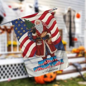 Merry Christmas America Garden FlagXmas, Garden Flags,&hellip;