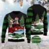 Merry Christmas Bulldog And Snowman Ugly Christmas Sweater, Dog Ugly Christmas Sweater, Ugly Dog Sweaters