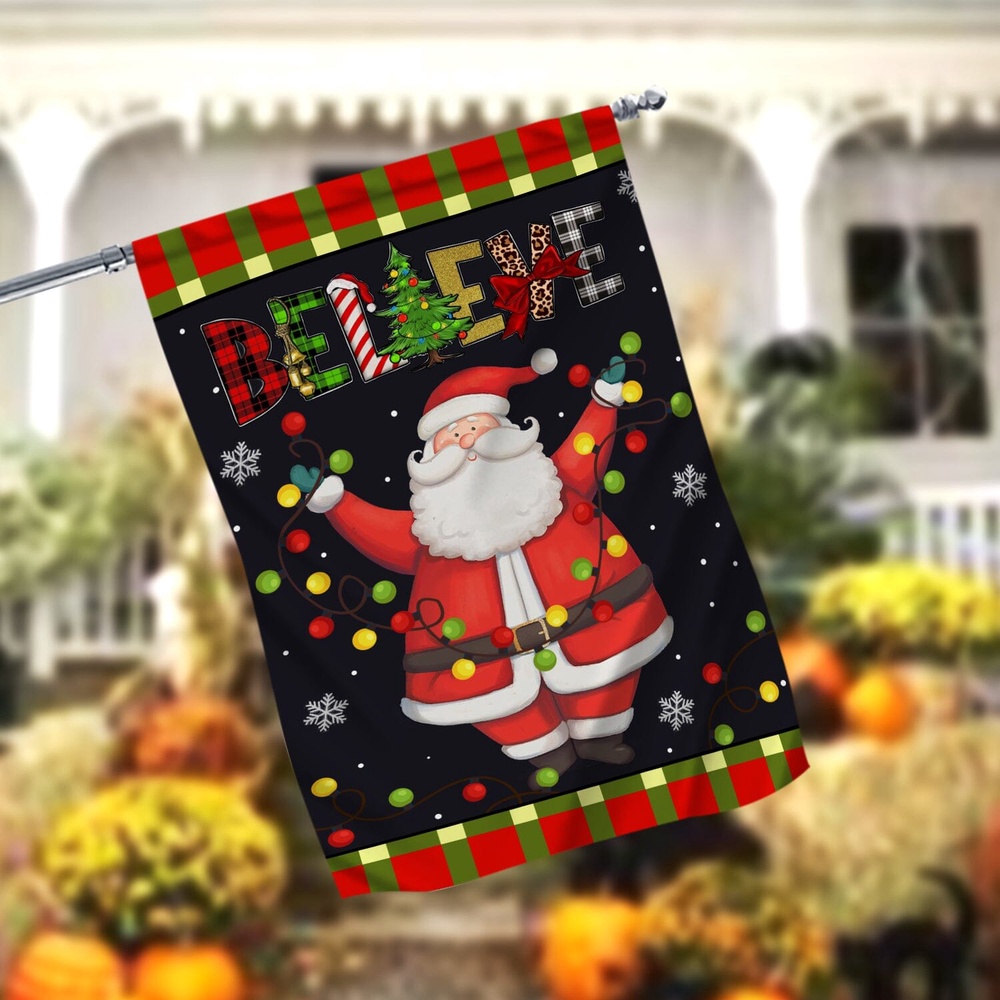 Merry Christmas Garden FlagXmas, Garden Flags, Outdoor Xmas Flags, Christmas Flag Outdoor