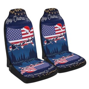 Merry Christmas You all American flag Seat&hellip;
