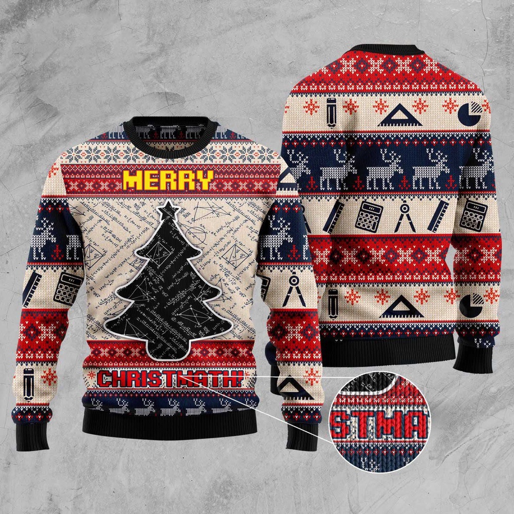 Merry Christmath Ugly Christmas Sweater, Christmas Sweater, Ugly Sweater, Funny Xmas Sweaters