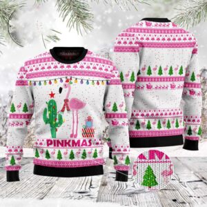 Merry Pinkmas Ugly Christmas Sweater, Christmas Sweater,&hellip;