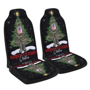 Merry Veteran Christmas Seat Cover Cars, Christmas&hellip;