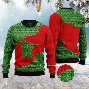 Minnesota Lover Ugly Christmas Sweater, Christmas Sweater,&hellip;