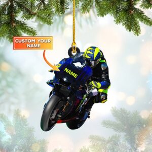 Motorcycle – Custom Shaped Ornament, Christmas Ornament,&hellip;