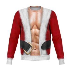 Muscle Santa Sexy Christmas Ugly Sweater, Christmas&hellip;