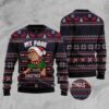 Merry Puggin Christmas Ugly Christmas Sweater, Dog Ugly Christmas Sweater, Ugly Dog Sweaters