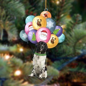 Newfounderland With Balloons Christmas Ornament, Christmas Ornament,&hellip;