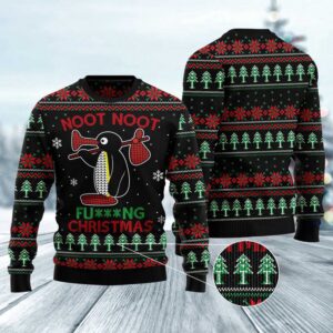 Noot Noot Penguin Ugly Christmas Sweater, Christmas&hellip;