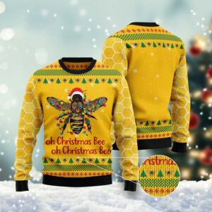 Oh Christmas Bee Ugly Christmas Sweater, Christmas&hellip;