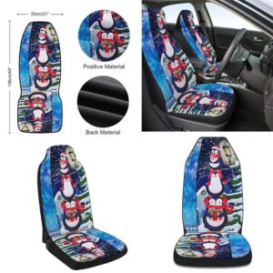 Penguins Christmas Seat Cover Cars Christmas Car Seat Cover Car Seat Cover 2 trduau.jpg
