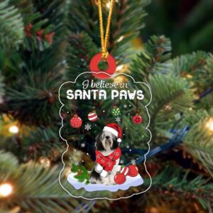 Polish Lowland Sheepdog Christmas Ornament, Christmas Ornament,&hellip;