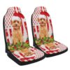 Puerto Rico Christmas Seat Cover Cars, Christmas Car Seat Cover, Car Seat Cover