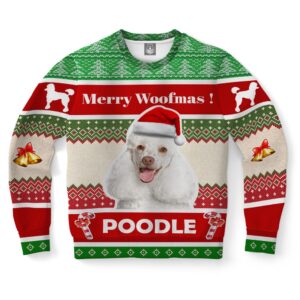Poodle Dog Ugly Christmas Sweater, Christmas Sweater,&hellip;