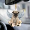 Pug Child Of God Ornament, Christmas Ornament, Dog Ornament, Xmas Dog Ornaments Pug Child Of God Ornament, Christmas Ornament, Dog Ornament, Xmas Dog Ornaments