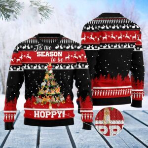 Rabbit Christmas Tree Ugly Christmas Sweater, Xmas&hellip;